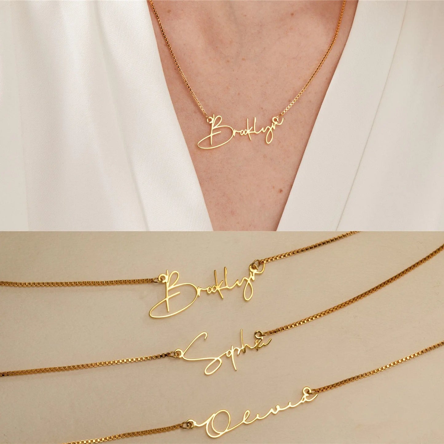 Personalized Name Necklace For Women