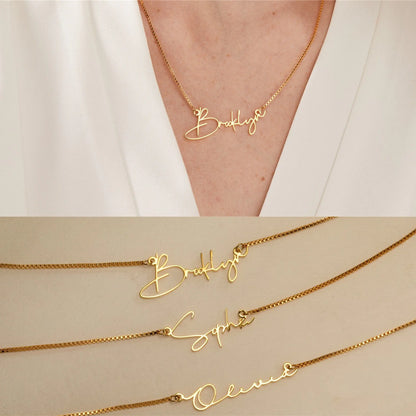 Personalized Name Necklace For Women
