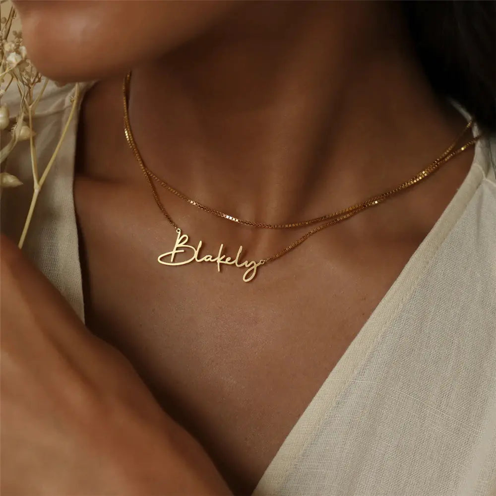 Personalized Name Necklace For Women